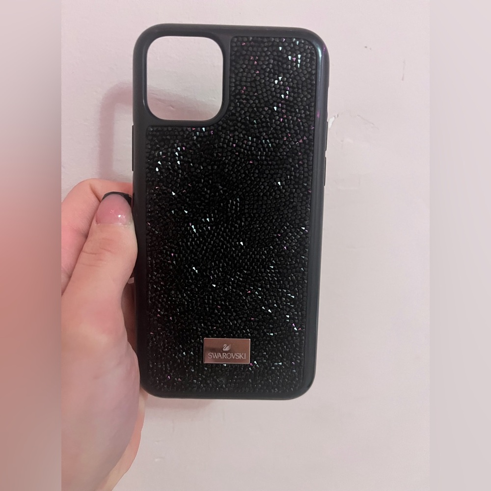Swarovski Black Crystal IPhone Case